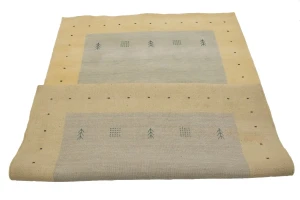 Beige Tribal 4'8X6'6 Lori Gabbeh Oriental Rug