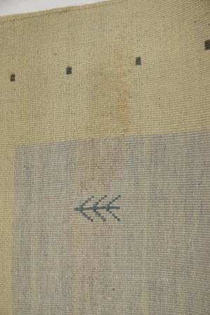 Beige Tribal 4'8X6'6 Lori Gabbeh Oriental Rug