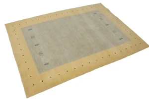 Beige Tribal 4'8X6'6 Lori Gabbeh Oriental Rug