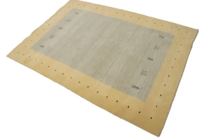 Beige Tribal 4'8X6'6 Lori Gabbeh Oriental Rug