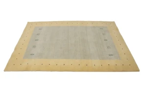 Beige Tribal 4'8X6'6 Lori Gabbeh Oriental Rug