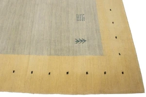 Beige Tribal 4'8X6'6 Lori Gabbeh Oriental Rug