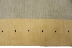 Beige Tribal 4'8X6'6 Lori Gabbeh Oriental Rug