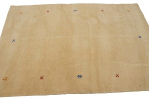 Beige Tribal 4X6 Lori Gabbeh Oriental Rug
