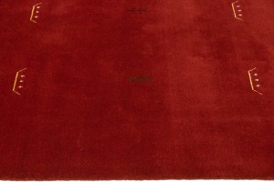 Scarlet Red Tribal 6X8 Lori Gabbeh Oriental Rug