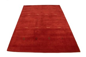 Scarlet Red Tribal 6X8 Lori Gabbeh Oriental Rug