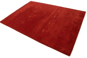 Scarlet Red Tribal 6X8 Lori Gabbeh Oriental Rug