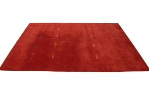 Scarlet Red Tribal 6X8 Lori Gabbeh Oriental Rug