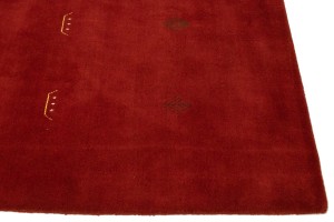 Scarlet Red Tribal 6X8 Lori Gabbeh Oriental Rug
