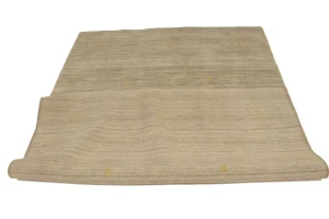 Tan Beige Tribal 6X8 Lori Gabbeh Oriental Rug