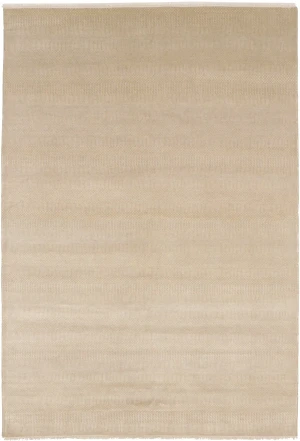 Beige/Cream Grass Design 6X9 Modern Oriental Rug