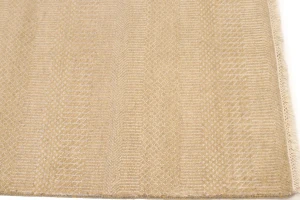 Beige/Cream Grass Design 6X9 Modern Oriental Rug