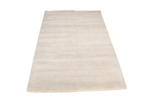 Oatmeal Grass Design 6X9 Modern Oriental Rug