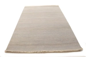 Oatmeal Grass Design 6X9 Modern Oriental Rug