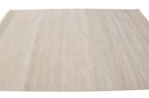 Oatmeal Grass Design 6X9 Modern Oriental Rug