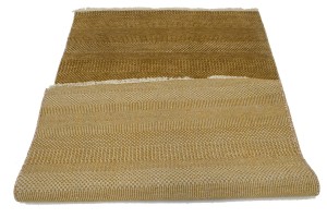 Khaki Caramel Grass Design 4X6 Modern Oriental Rug