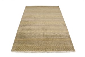 Brown & Beige Grass Design 5X8 Modern Oriental Rug