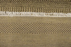 Brown & Beige Grass Design 5X8 Modern Oriental Rug