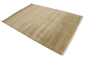 Brown & Beige Grass Design 5X8 Modern Oriental Rug