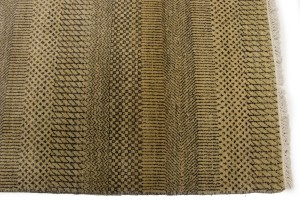 Brown & Beige Grass Design 5X8 Modern Oriental Rug