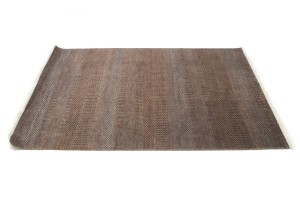 Brown Grass Design 4X6 Modern Oriental Rug