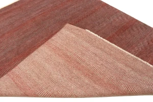 Red Grass Design 8X10 Modern Oriental Rug