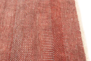 Red Grass Design 8X10 Modern Oriental Rug