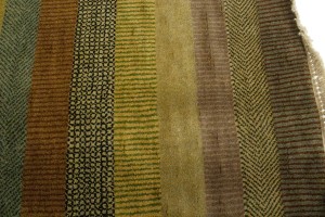 Multicolored Grass Design 8X10 Modern Oriental Rug