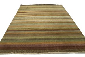 Multicolored Grass Design 8X10 Modern Oriental Rug