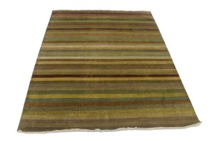 Multicolored Grass Design 8X10 Modern Oriental Rug