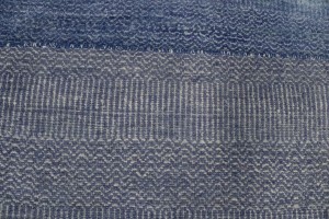 Blue Grass Design 2X7 Modern Oriental Runner Rug
