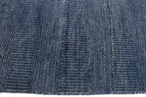 Blue Grass Design 2X7 Modern Oriental Runner Rug