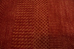 Red Grass Design 4X6'5 Modern Oriental Rug