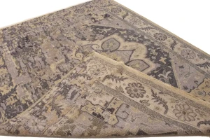 Floral Heriz Serapi 8X10 Transitional Oriental Rug