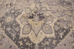 Floral Heriz Serapi 8X10 Transitional Oriental Rug