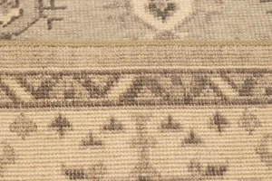 Beige Floral Transitional 8X10 Oriental Rug