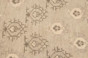 Beige Floral Transitional 8X10 Oriental Rug