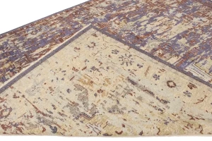 Floral Heriz Serapi 8X10 Transitional Oriental Rug