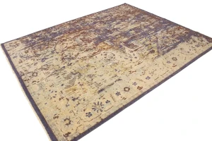 Floral Heriz Serapi 8X10 Transitional Oriental Rug