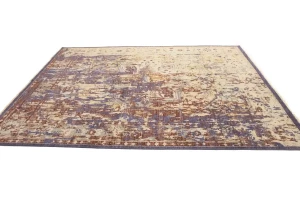Floral Heriz Serapi 8X10 Transitional Oriental Rug