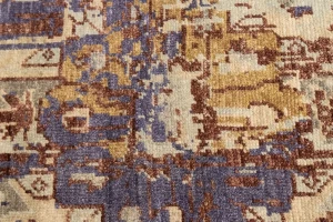 Floral Heriz Serapi 8X10 Transitional Oriental Rug