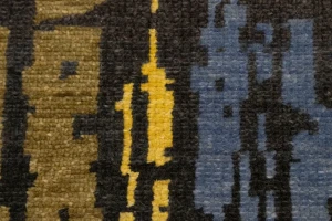 Multicolored Abstract 8X10 Oriental Modern Rug