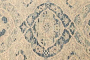Beige Floral Transitional 5X8 Oriental Rug