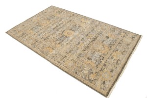 Multicolored Floral Transitional 5X8 Oriental Rug