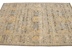 Multicolored Floral Transitional 5X8 Oriental Rug