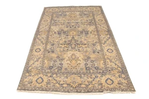 Multicolored Floral Transitional 5X8 Oriental Rug