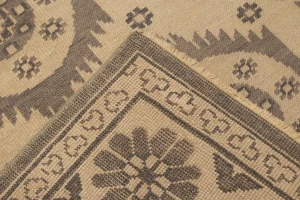 Cream Floral Transitional 8X10 Oriental Rug