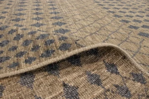 Beige & Gray Transitional Floral 6X9 Oriental Rug