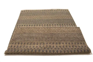Beige & Gray Transitional Floral 6X9 Oriental Rug
