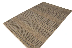 Beige & Gray Transitional Floral 6X9 Oriental Rug